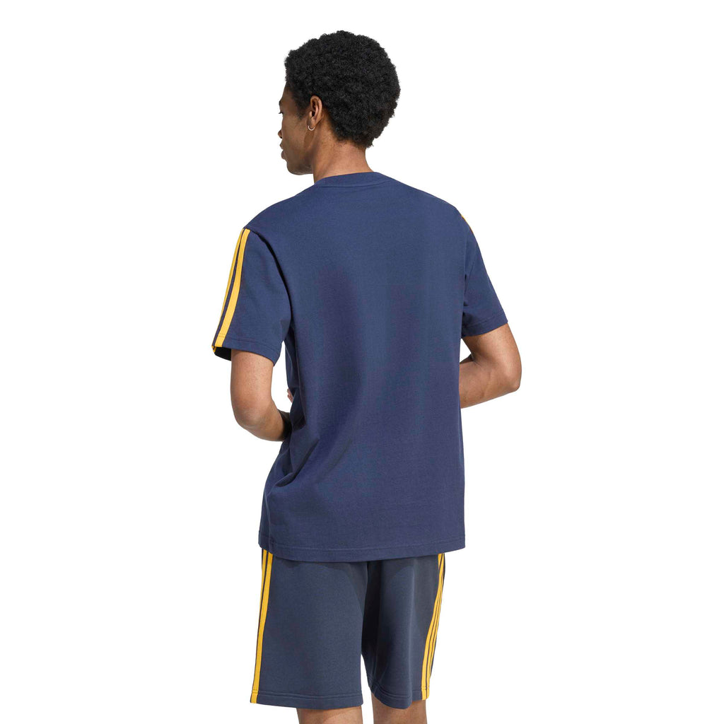 Adidas Real Madrid DNA T-Shirt / Navy product image 2, provided for visual reference and product detail review