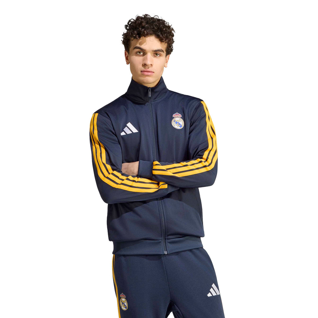 Adidas Real Madrid DNA Track Top Jacket product image 2, provided for visual reference and product detail review