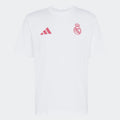 Adidas Real Madrid REAL SZN GRAPHIC T-SHIRT - White T-Shirt product image 1, provided for visual reference and product