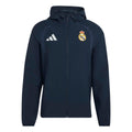 Adidas Real Madrid Tiro Travel Full Zip Windbreaker product image 1, provided for visual reference and product detail review