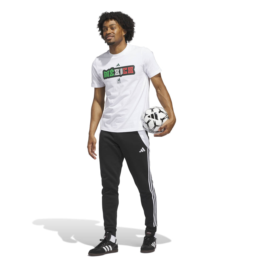 Adidas FIFA World Cup 26 Mexico Home Graphic T-Shirt - White product image 6, provided for visual reference and product