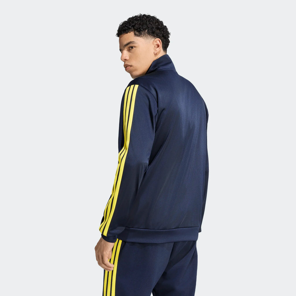Adidas Club America DNA Track Top Jacket - Navy/Yellow product image 3, provided for visual reference and product detail