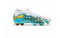 Puma Future 9 Ultimate Playmaker Fg - White-Vibrant Blue-Sun Stream-Light A product image 1, provided for visual reference