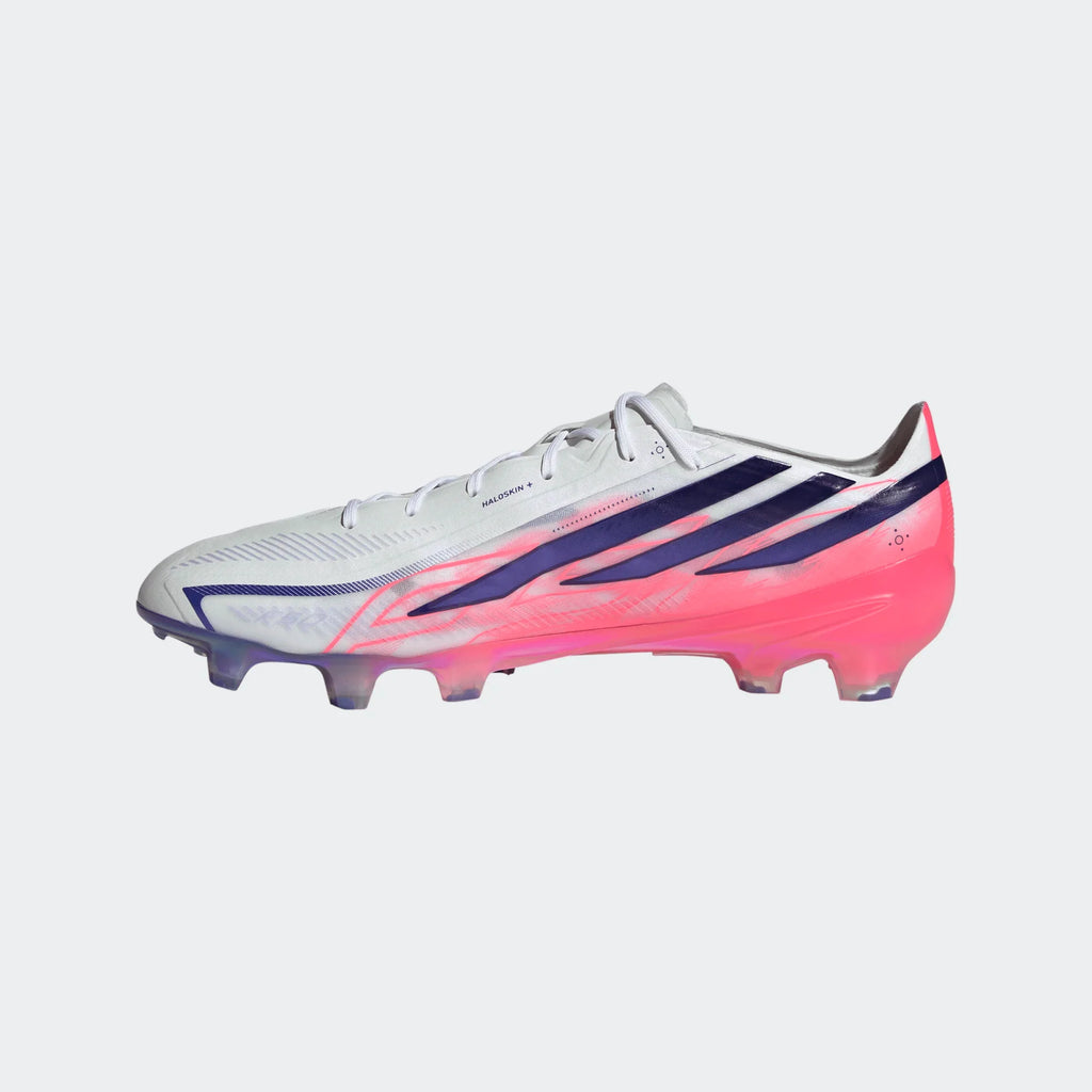 Adidas F50 Hyperfast Elite FG - FTWWHT/SOLPUR/SOLTUR product image 2, provided for visual reference and product detail review