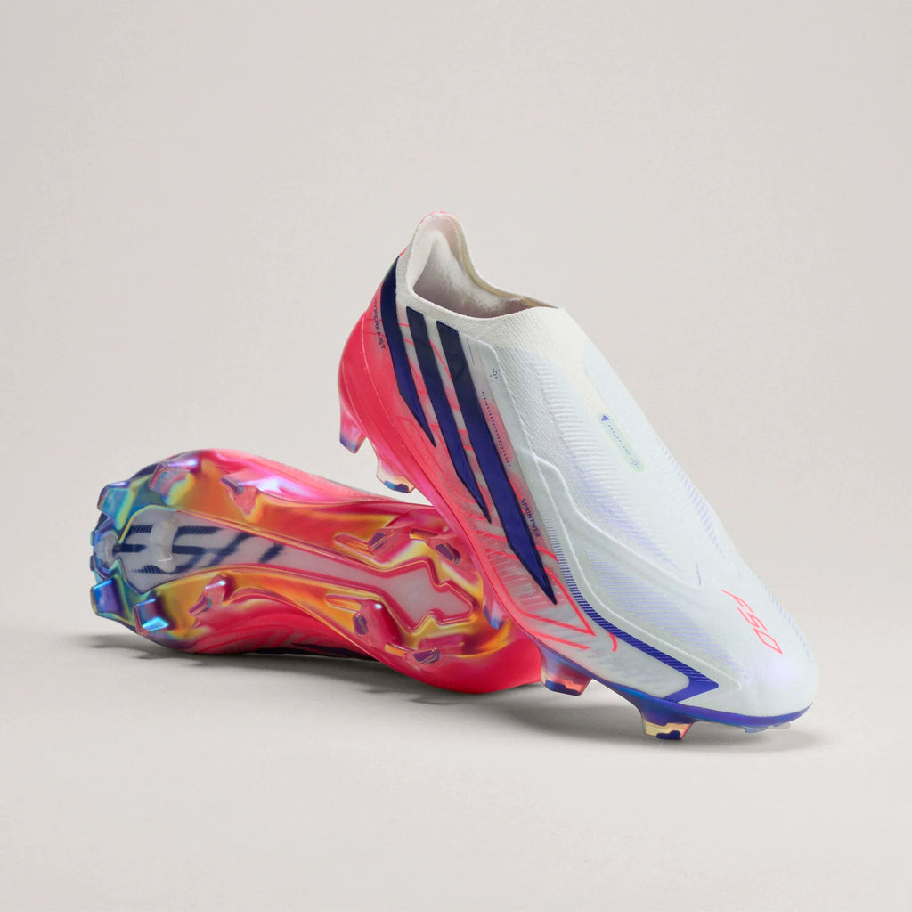 Adidas F50 Hyperfast Elite Laceless FG - FTWWHT/SOLPUR/SOLTUR product image 6, provided for visual reference and product