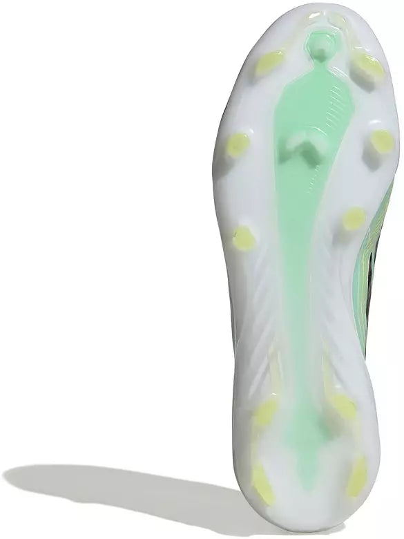 Adidas Jr. F50 Hyperfast Elite Laceless FG - PULMIN/CBLACK/SOLLEM product image 2, provided for visual reference and product