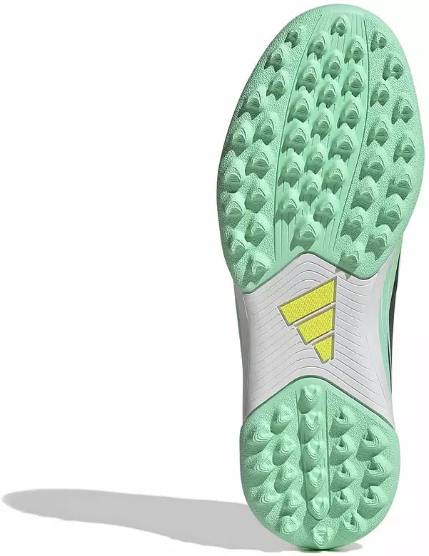 Adidas Jr. F50 Hyperfast Club Turf - PULMIN/NTNAVY/SOLLEM product image 3, provided for visual reference and product detail