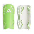 Adidas Adiflex Shin Guards-Lime Green product image 1, provided for visual reference and product detail review