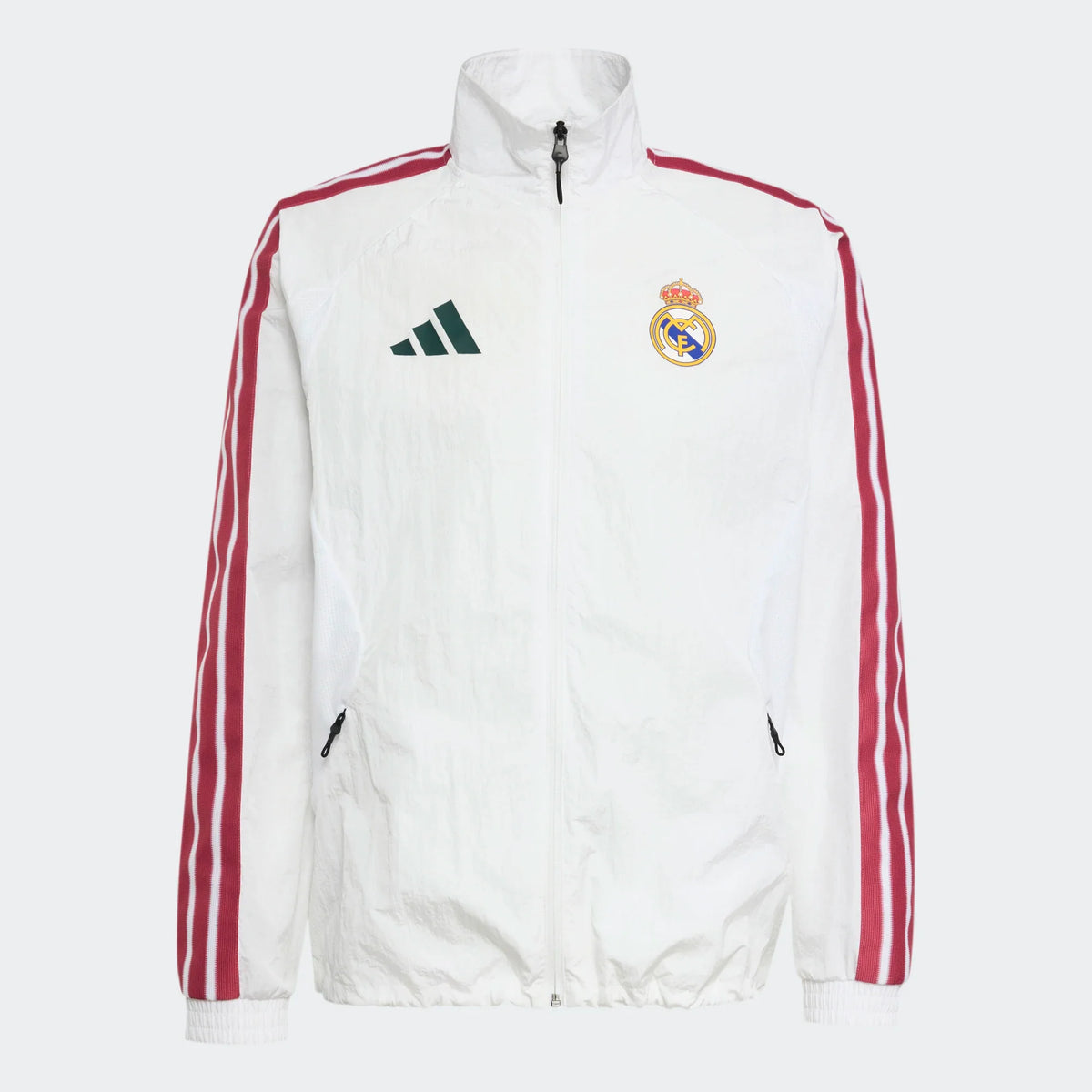 Adidas Real Madrid Home Anthem Jacket 26/27 product image 1, provided for visual reference and product detail review