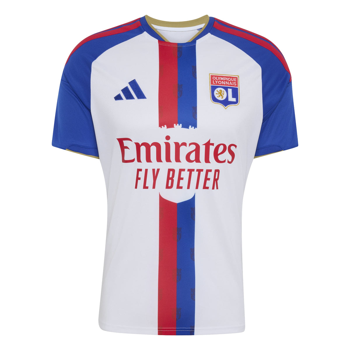 Adidas Olympique Lyon Home Jersey 26/27 product image 1, provided for visual reference and product detail review