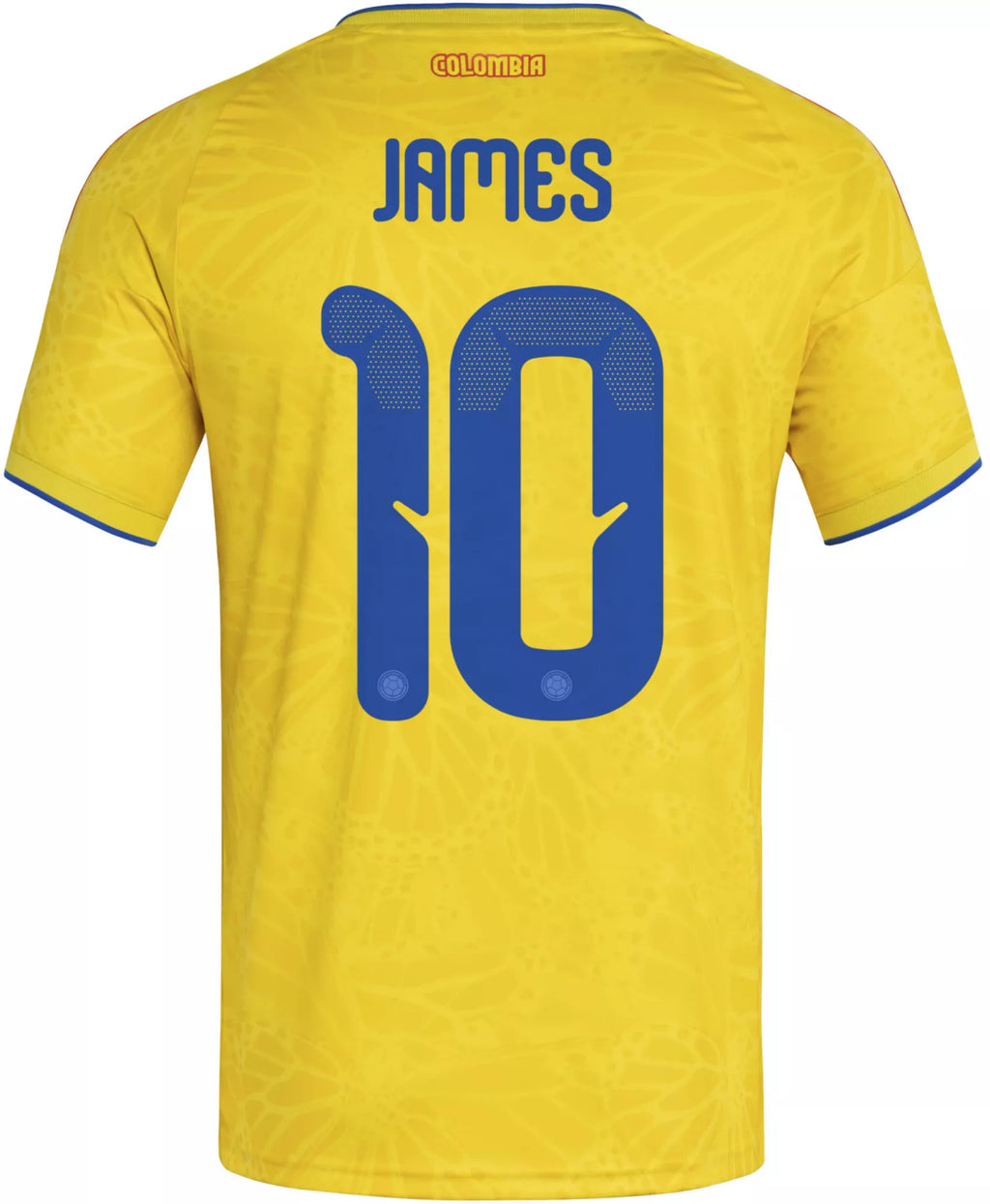 2026 adidas COLOMBIA HOME JAMES JERSEY product image 1, provided for visual reference and product detail review