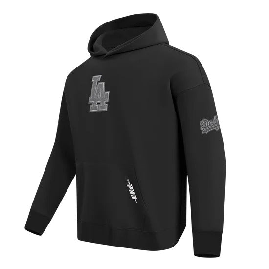 PRO STANDAR LOS ANGELES DODGERS REVERSE FRENCH TERRY Men DROP SHOULDER FLC PO HOODIE product image 2, provided for visual
