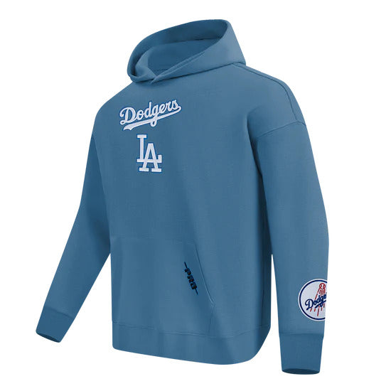PRO STANDAR LOS ANGELES DODGERS WINGSPAN Men DROP SHOULDER FLC PO HOODIE product image 2, provided for visual reference and