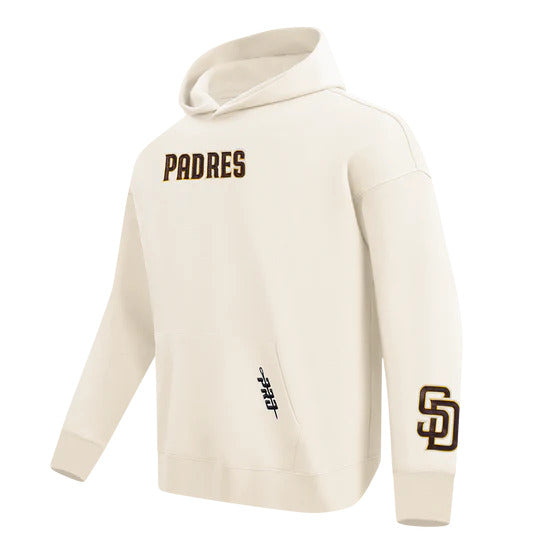 PRO STANDARD MLB SAN DIEGO PADRES WINGSPAN Men DROP SHOULDER FLC PO HOODIE product image 2, provided for visual reference