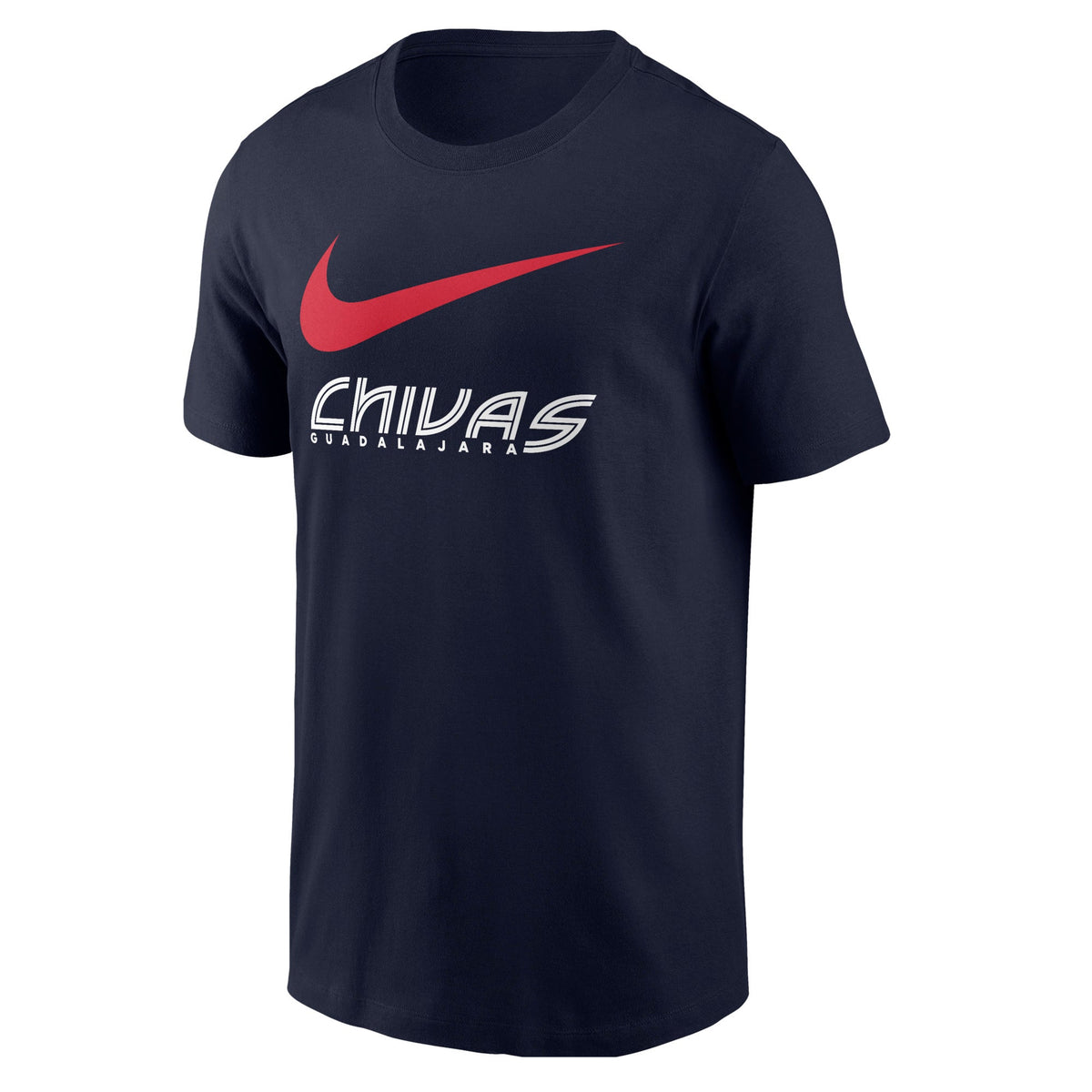 Nike Chivas Core Cotton SS T-Shirt-Navy product image 1, provided for visual reference and product detail review