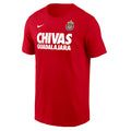 Nike Chivas Core Cotton SS T-Shirt-Red product image 1, provided for visual reference and product detail review