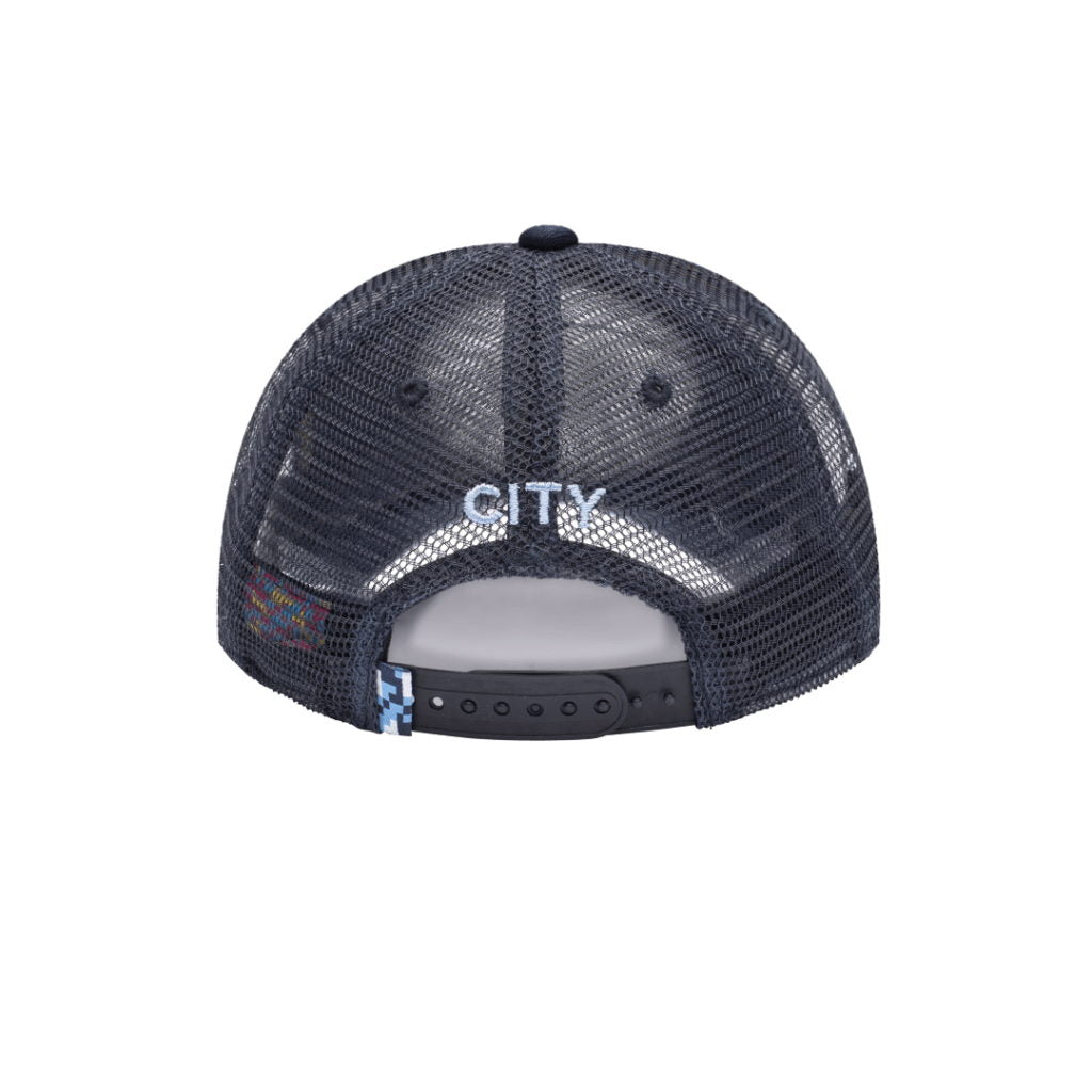 Manchester City – Atmosphere Trucker Hat (Fan Ink) product image 2, provided for visual reference and product detail review
