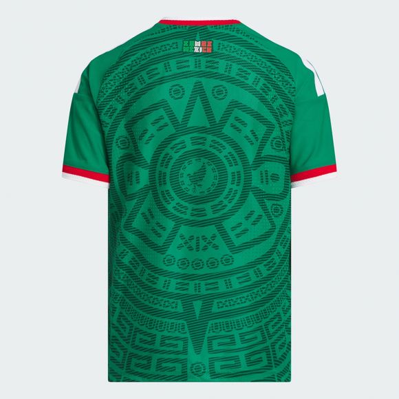 Adidas Youth Mexico Home Authentic Jersey 2026 product image 2, provided for visual reference and product detail review