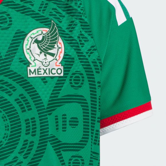 Adidas Youth Mexico Home Authentic Jersey 2026 product image 3, provided for visual reference and product detail review