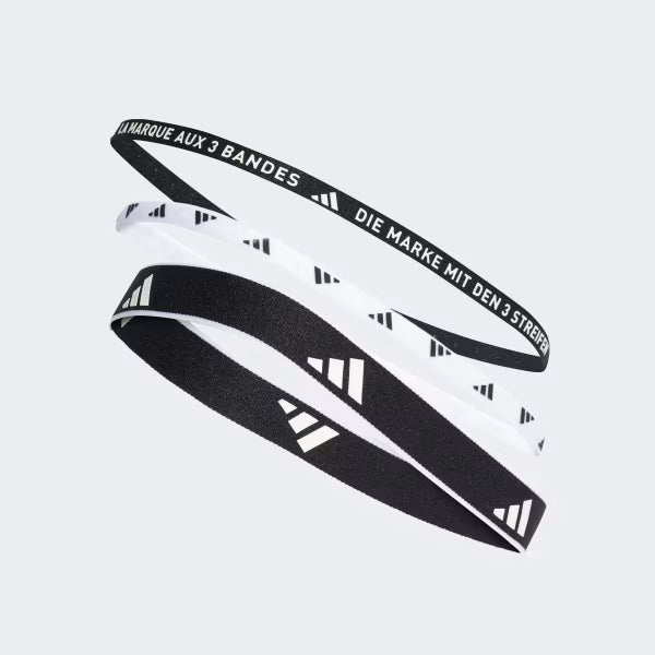 Adidas Multiple Width Training Headbands 3-Pack product image 1, provided for visual reference and product detail review