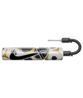 Nike Essential Ball Pump-White/Gold/Black product image 1, provided for visual reference and product detail review