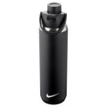 Nike Recharge Stainless Steel Chug Bottle (24 oz) - Black product image 1, provided for visual reference and product detail