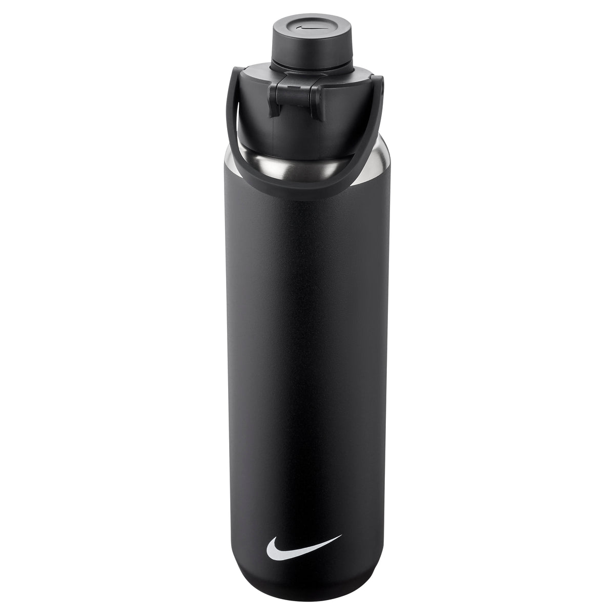 Nike Recharge Stainless Steel Chug Bottle (24 oz) - Black product image 1, provided for visual reference and product detail