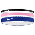 Nike Flex Headbands 3-Pack -Black/Pink Rise product image 1, provided for visual reference and product detail review
