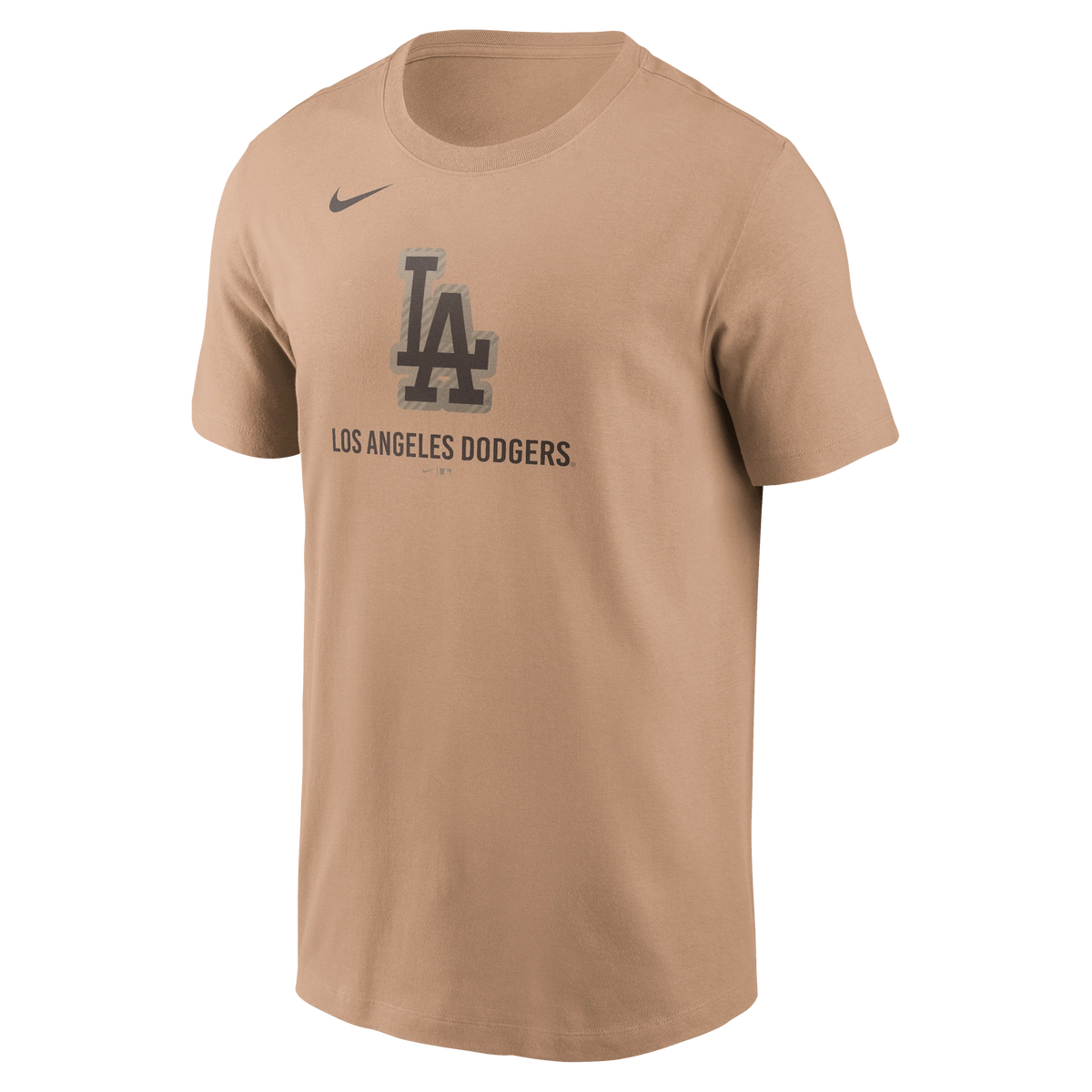 Nike Los Angeles Dodgers Offensive Transition T-Shirt - Hemp product image 1, provided for visual reference and product