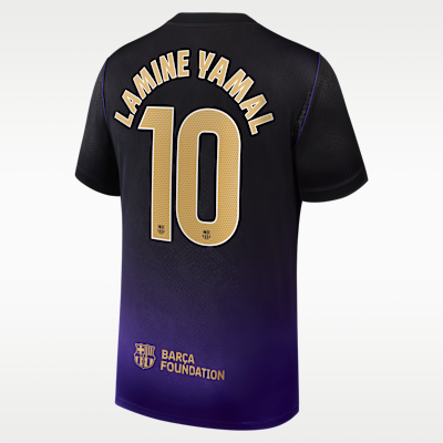 26/27 FC Barcelona Away Lamine Yamal Jersey product image 1, provided for visual reference and product detail review