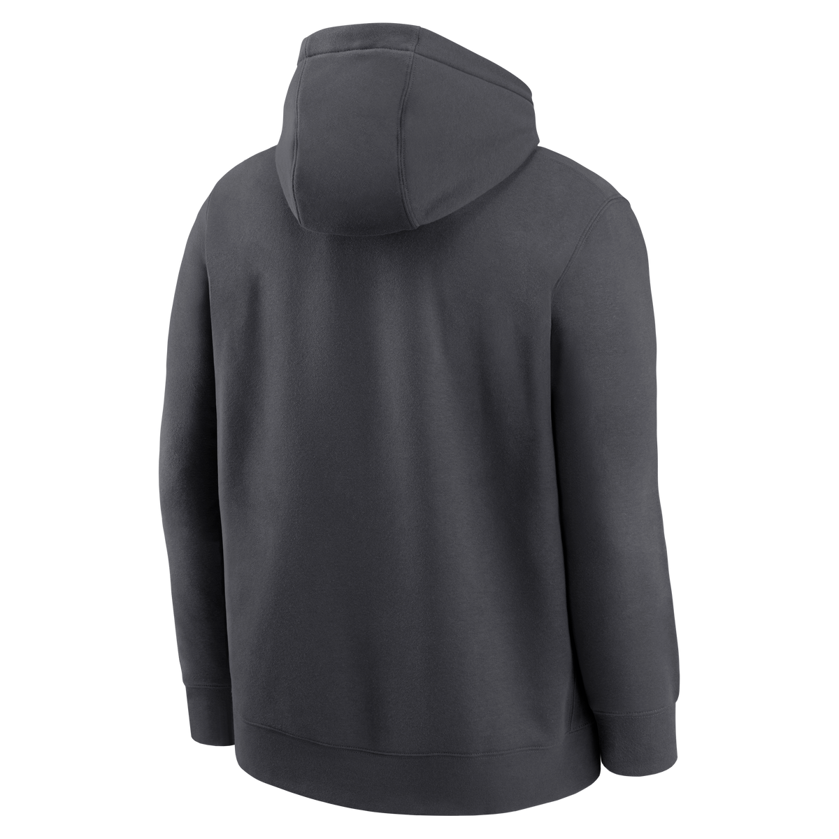Nike San Francisco 49ers Club Pullover Hoodie - Gray product image 3, provided for visual reference and product detail review