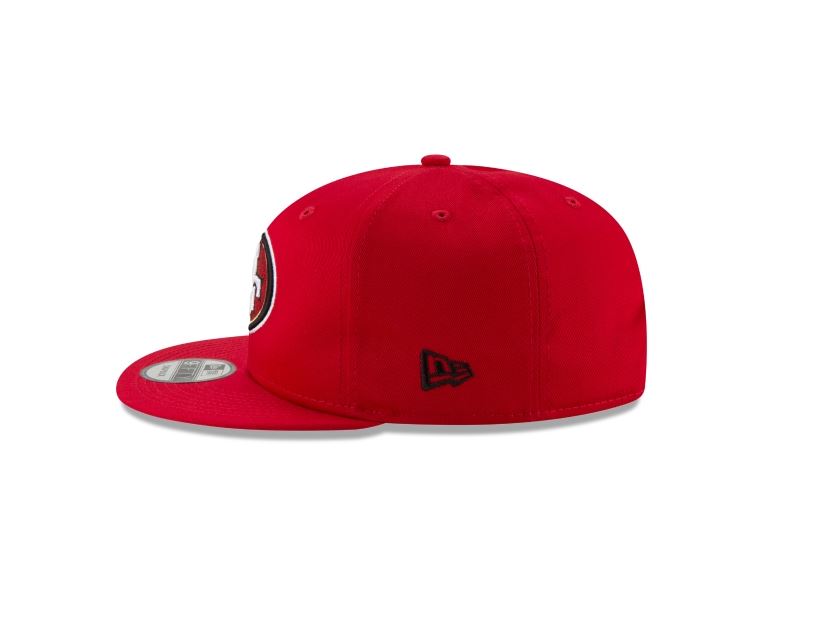 SAN FRANCISCO 49ERS NEW ERA BASIC Snapback 9FIFTY- RED (Copy) product image 4, provided for visual reference and product