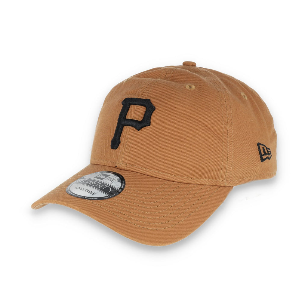 New Era New Pittsburgh Pirates 9TWENTY Adjustable Hat-Khaki product image 3, provided for visual reference and product