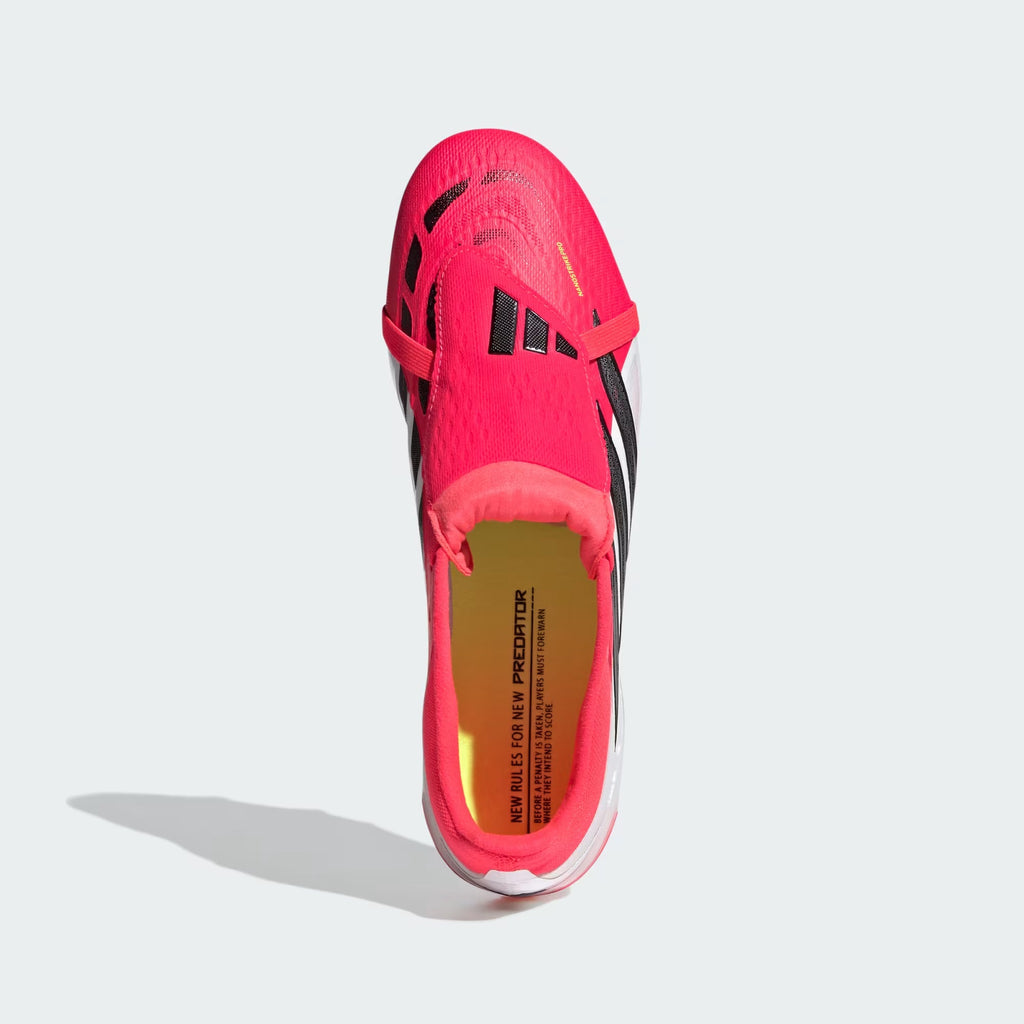Adidas YOUTH Predator Pro FT FG- LUCRED/CBLACK/FTWWHT product image 2, provided for visual reference and product detail