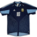 2004-2005 Argentina Away Shirt Messi #18 - (L) product image 1, provided for visual reference and product detail review
