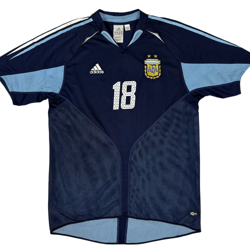 2004-2005 Argentina Away Shirt Messi #18 - (L) product image 1, provided for visual reference and product detail review