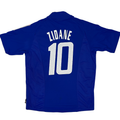 2002-2004 France Home Shirt Zidane #10 - (L) product image 1, provided for visual reference and product detail review