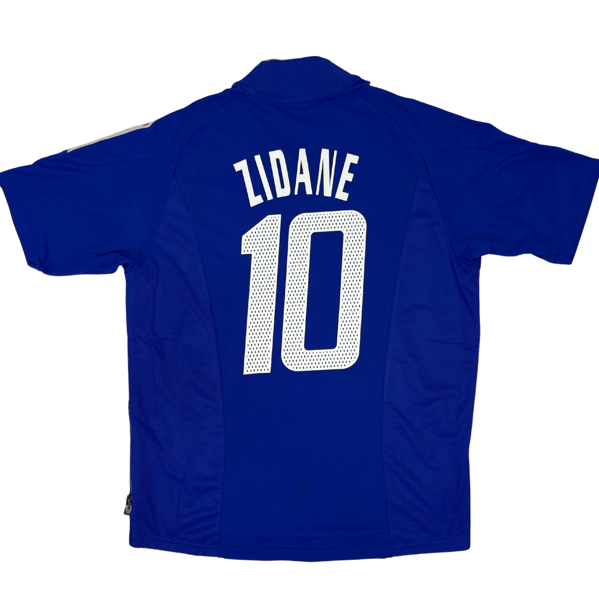2002-2004 France Home Shirt Zidane #10 - (L) product image 1, provided for visual reference and product detail review