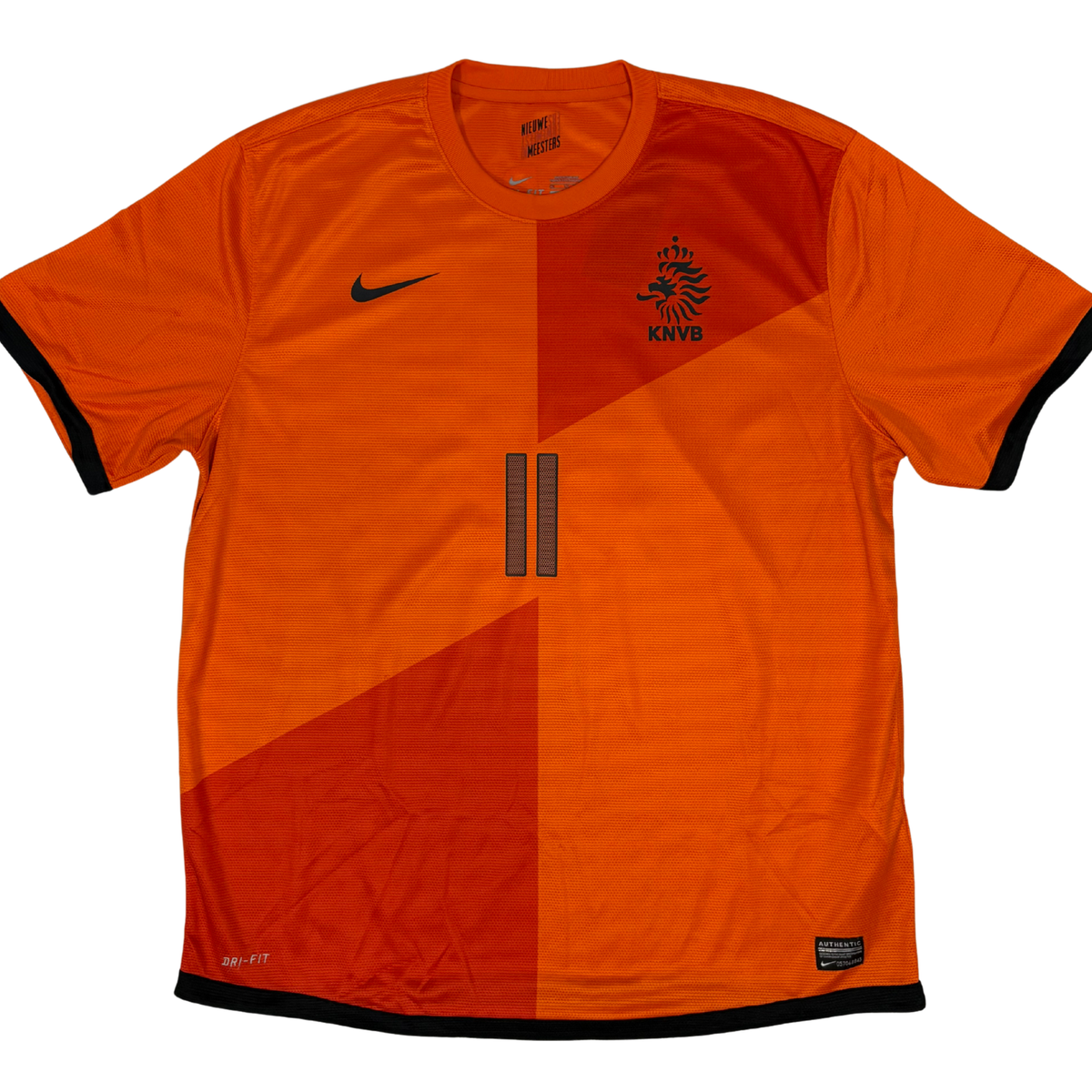 2012-2013 Netherlands Home Shirt Robben #11 - (Xl) product image 2, provided for visual reference and product detail review