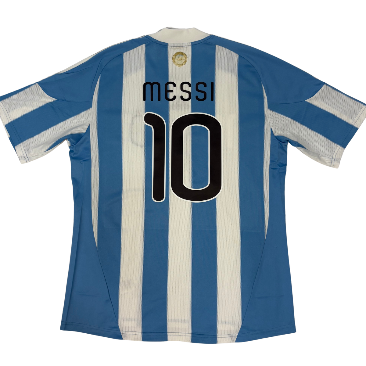 2010-2011 Argentina Home Shirt Messi #10 - (L) product image 1, provided for visual reference and product detail review