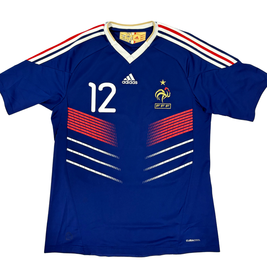 2010-2011 France Home Shirt Henry #12 - (L) product image 2, provided for visual reference and product detail review