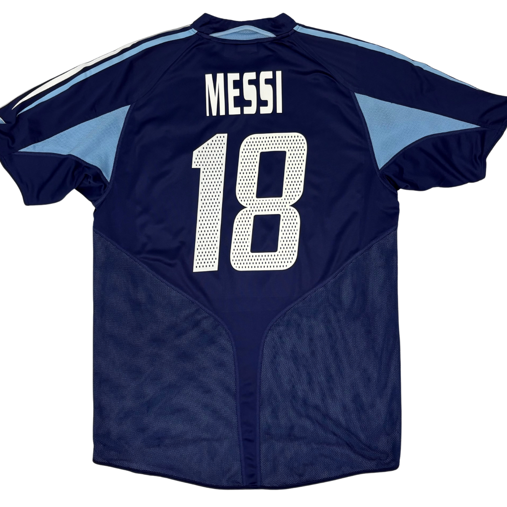 2004-2005 Argentina Away Shirt Messi #18 - (L) product image 2, provided for visual reference and product detail review