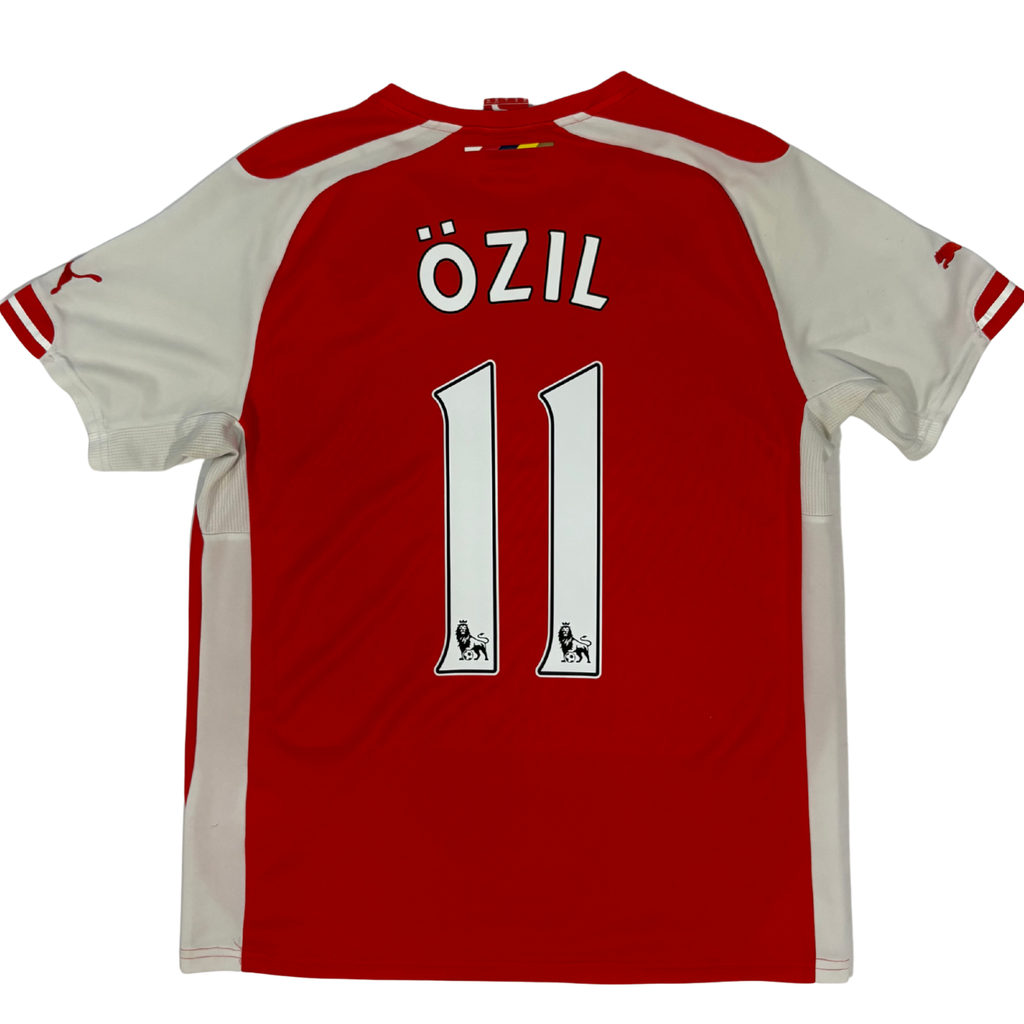 2014-2015 Arsenal Home Shirt Ozil #11 - (M) product image 1, provided for visual reference and product detail review