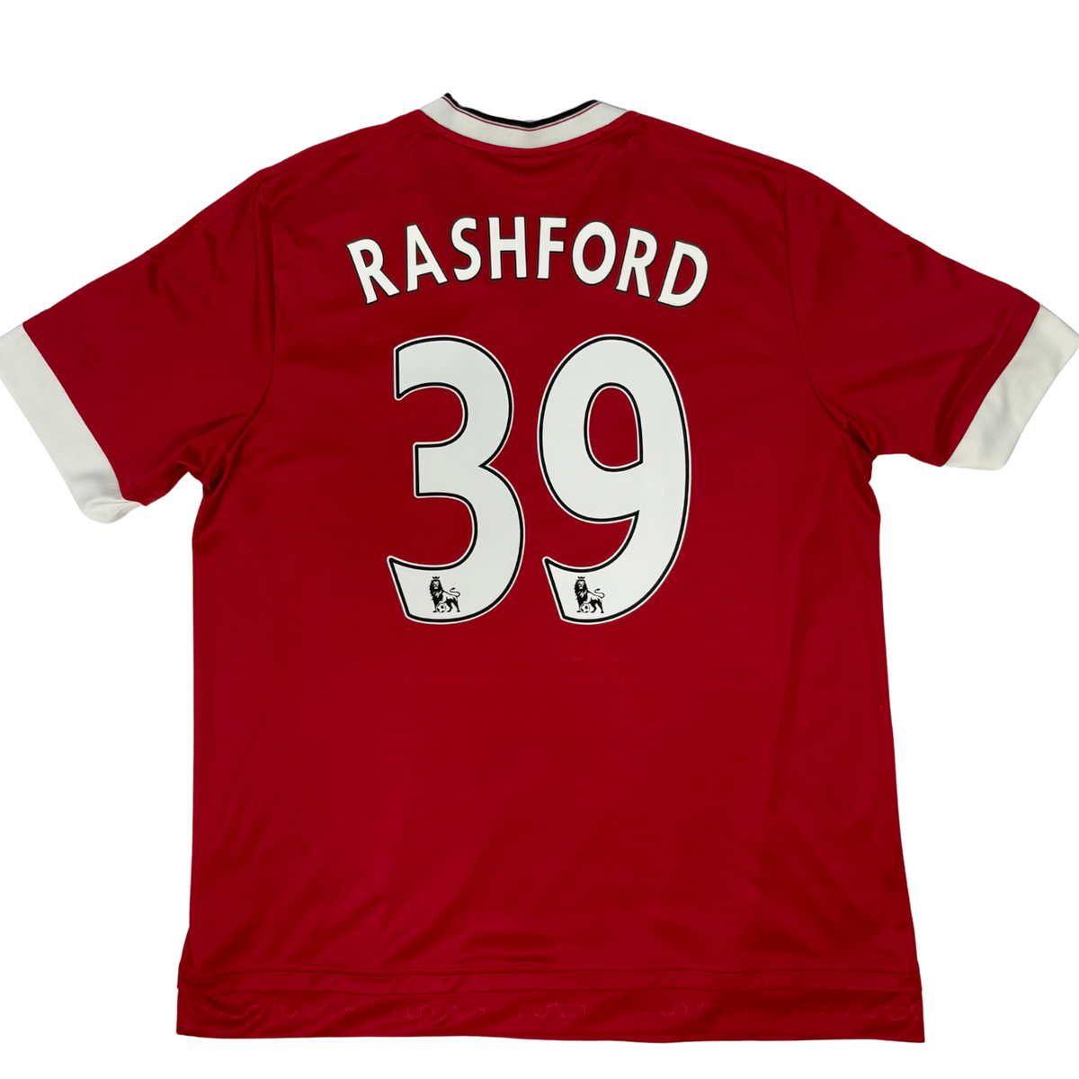 2015-2016 Manchester United Home Shirt Rashford #39 - (Xl) product image 1, provided for visual reference and product detail