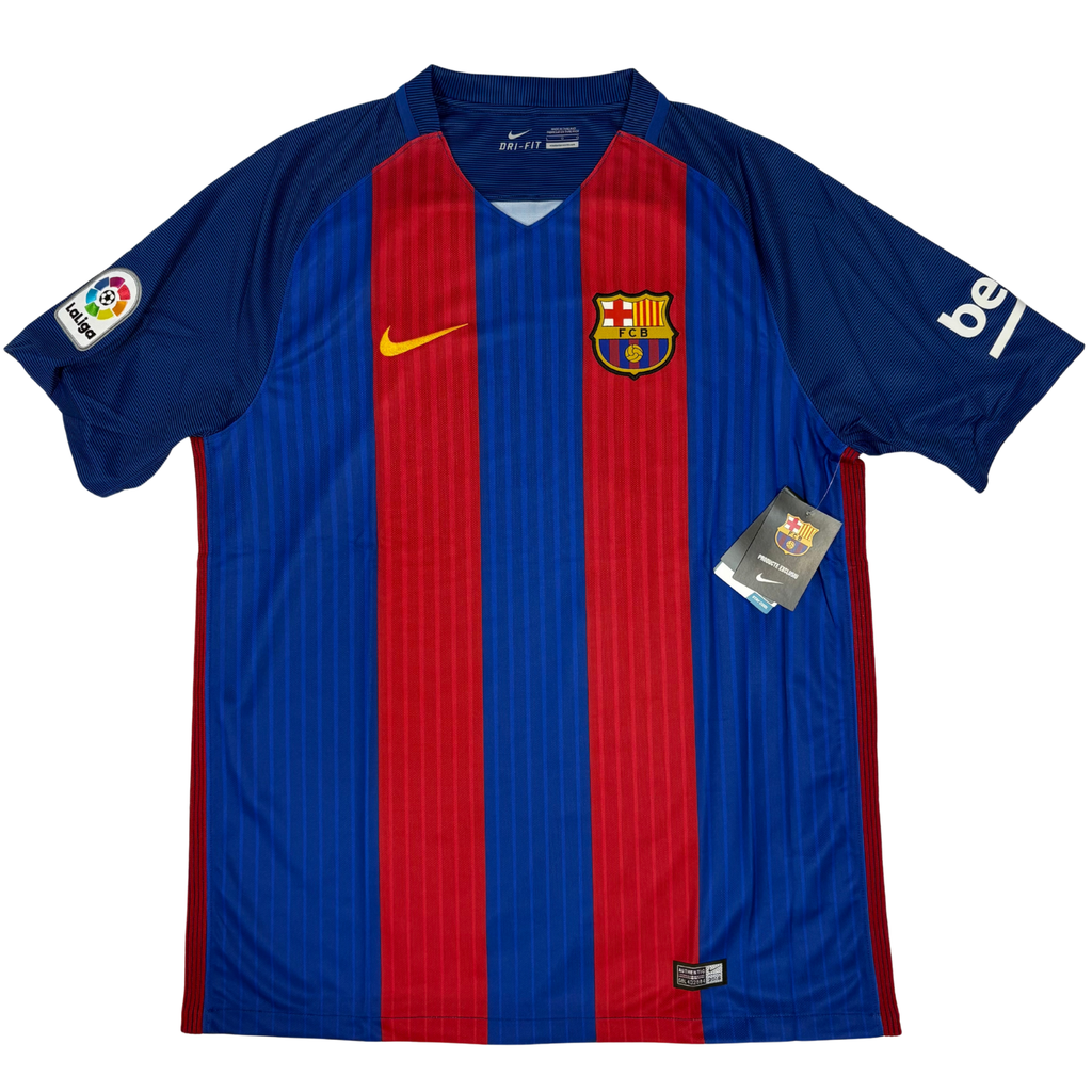2016-2017 FC Barcelona Home Shirt Messi #10 - (L) product image 2, provided for visual reference and product detail review