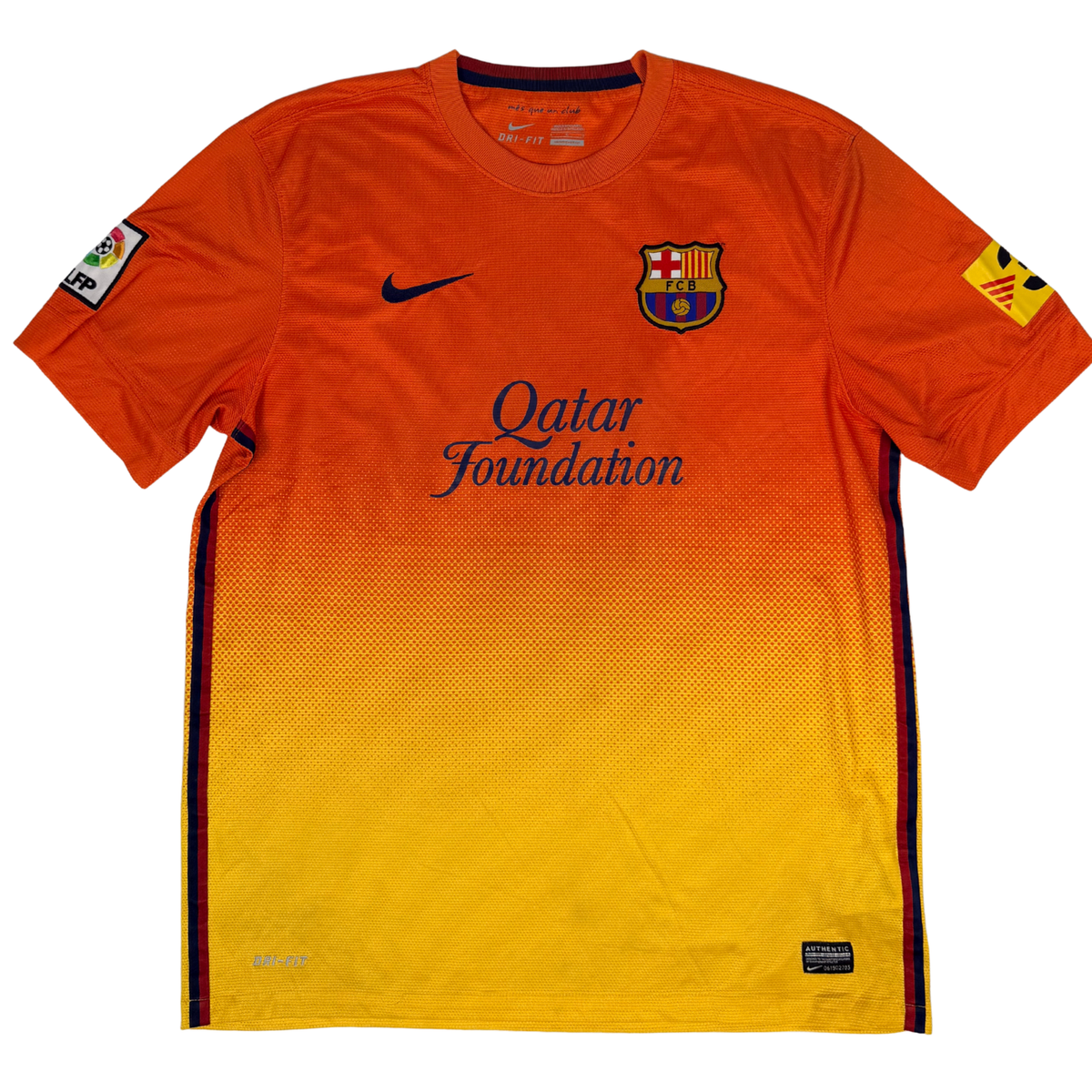 2012-2013 FC Barcelona Away Shirt Villa #7 - (L) product image 1, provided for visual reference and product detail review