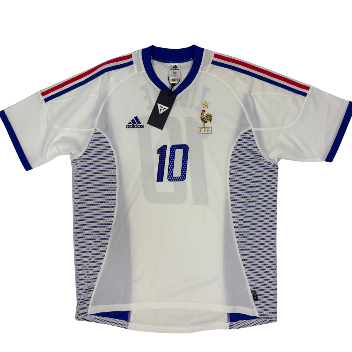 2002-2004 France Away Shirt Zidane #10 - (L) product image 2, provided for visual reference and product detail review