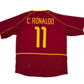 2002-2003 Portugal Player Issue Home Shirt Ronaldo #11 - (Xl) product image 1, provided for visual reference and product