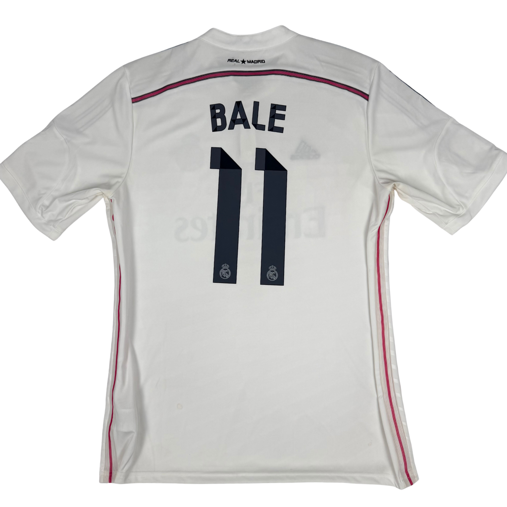 2014-2015 Real Madrid Home Shirt Bale #11 - (L) product image 2, provided for visual reference and product detail review