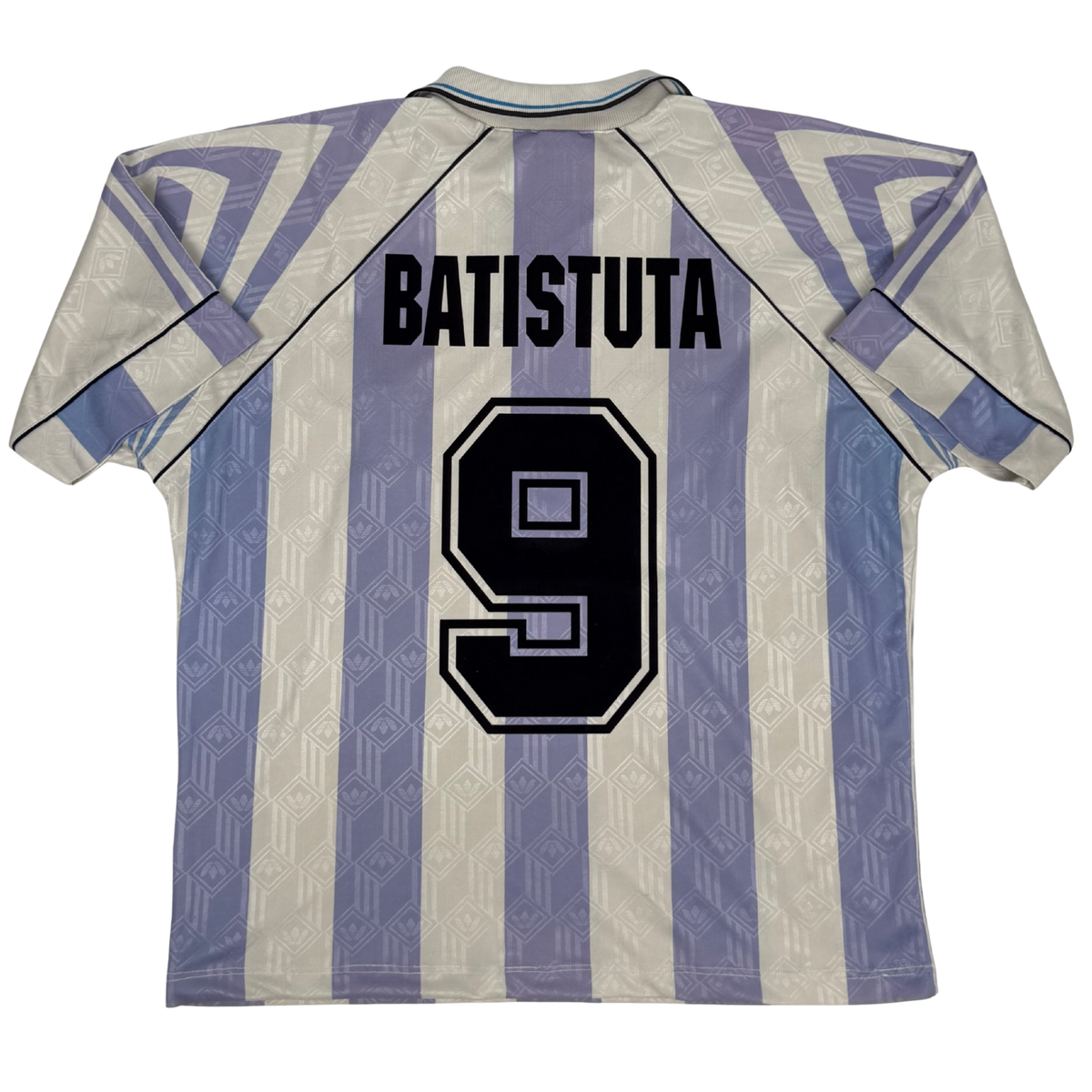 1996-1998 Argentina Home Shirt Batistuta #9 - (M) product image 1, provided for visual reference and product detail review